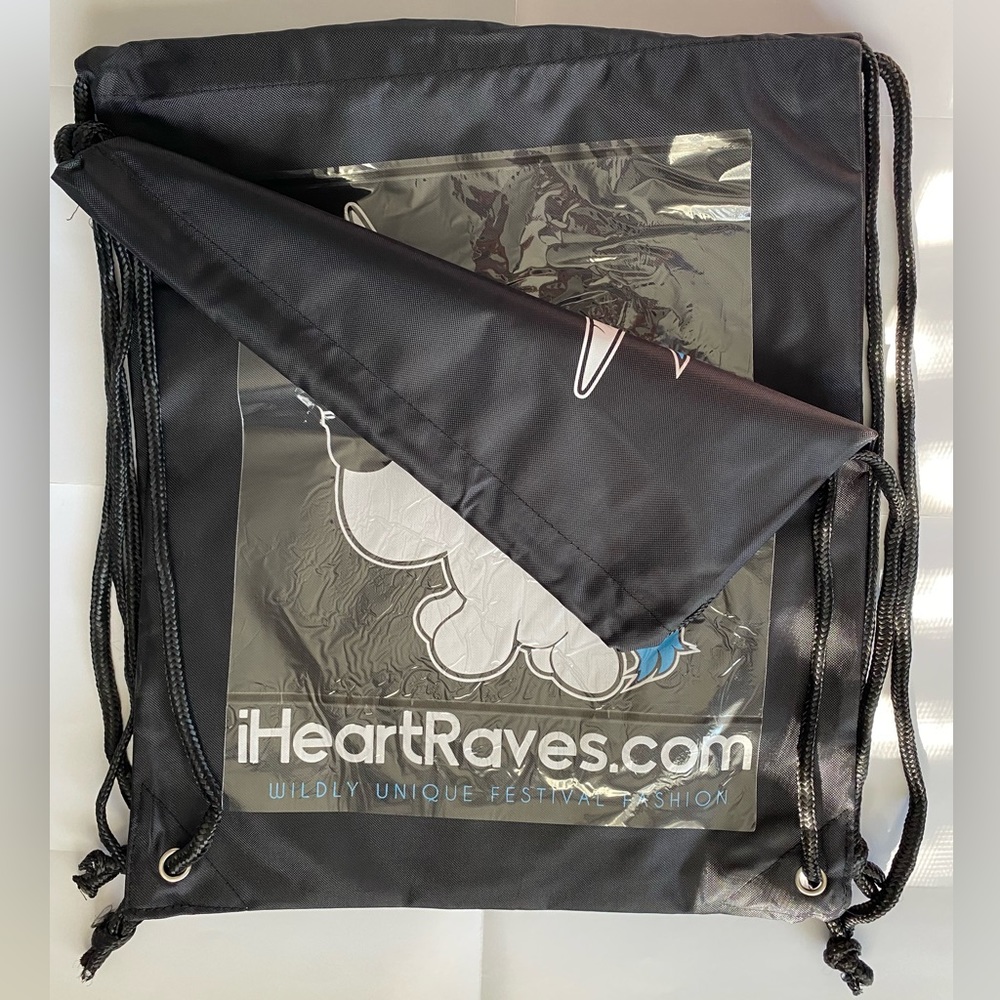 Iheartraves Drawstring Bags - Picture 2 of 2